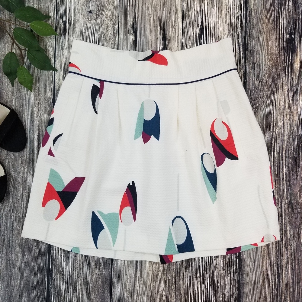 Thread Social Floral Tulip Print Skirt